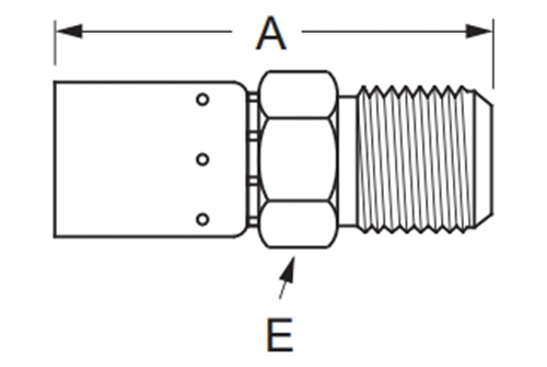 Ferrule for SAE 100 R5 Hose Hydraulic Hose Fittings