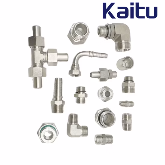 Metric/Bsp/NPT/Orfs/SAE/Jic Hydraulic Hose Fittings