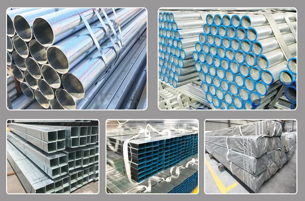 Wholesale Hot DIP Gi Seamless Galvanized Round Steel Pipe ASTM A106 Sch 40 ERW Gi Iron Tube