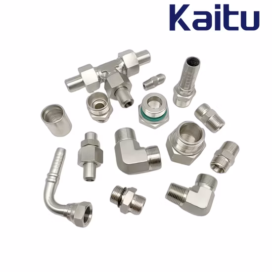 Metric/Bsp/NPT/Orfs/SAE/Jic Hydraulic Hose Fittings