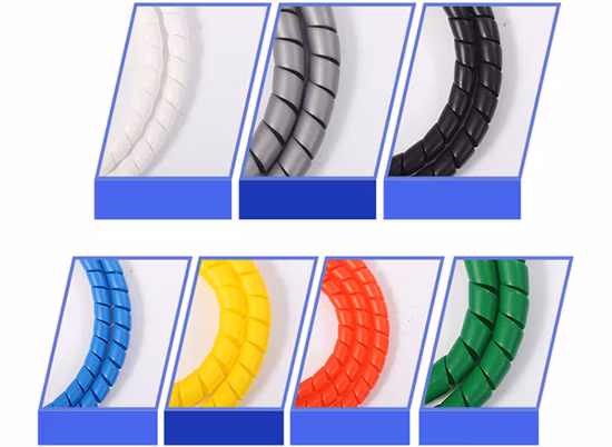 Forestry PP Hose Sleeve Cable Spring Spiral Wrap Guard
