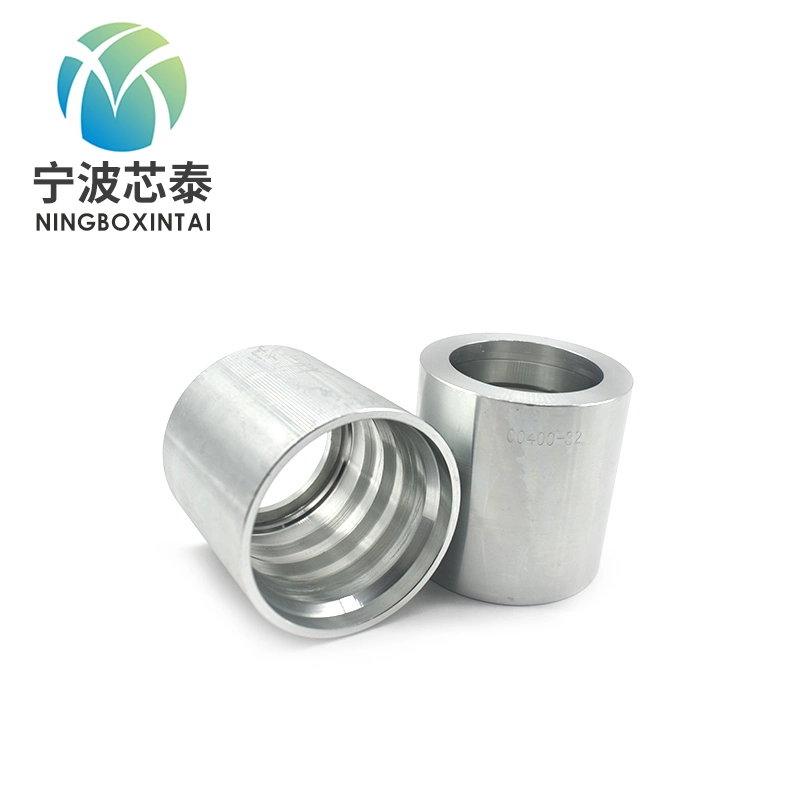 OEM ODM China Factory Manufacturer SAE Stainless Steel Hydraulic Hose System Fitting Connector R1, R2, 1sn, 2sn Hose Coupling Pipe Fitting Ferrule Price