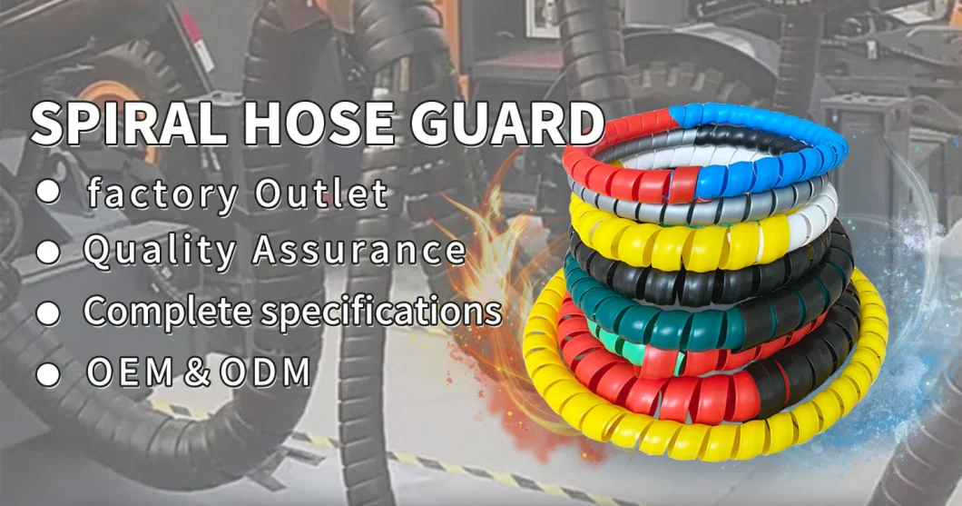 Wholesale Plastic Spiral Wrap Protection Spring Hose Guard