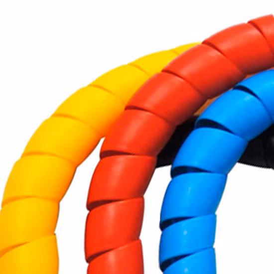 Forestry PP Hose Sleeve Cable Spring Spiral Wrap Guard
