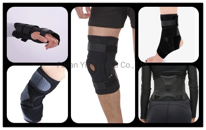 Neoprene Knee Support Braces Adjustable Sport Knee Guards with 4 Springs