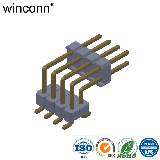 Штыревой разъем Ikari, штекерный разъем для печатной платы, производитель автомобильных штыревых разъемов, новый дизайн, одно-/двухрядный штыревой разъем, 10-контактный разъем со сквозным отверстием для автомобильной промышленности